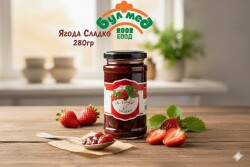 БулМед Сладко от Ягода 280 гр. – 55% Плодово Съдържание