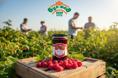 Булмед Сладко "Малина" 280 г – Свежест от Слънчеви Малинови Градини Булмед Сладко "Малина" 280 г – Свежест от Слънчеви Малинови Градини