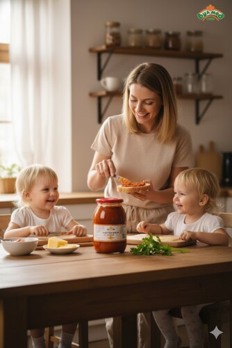 Лютеница Класик БУЛМЕД (1 кг) – Традиционен Вкус за Вашата Трапеза